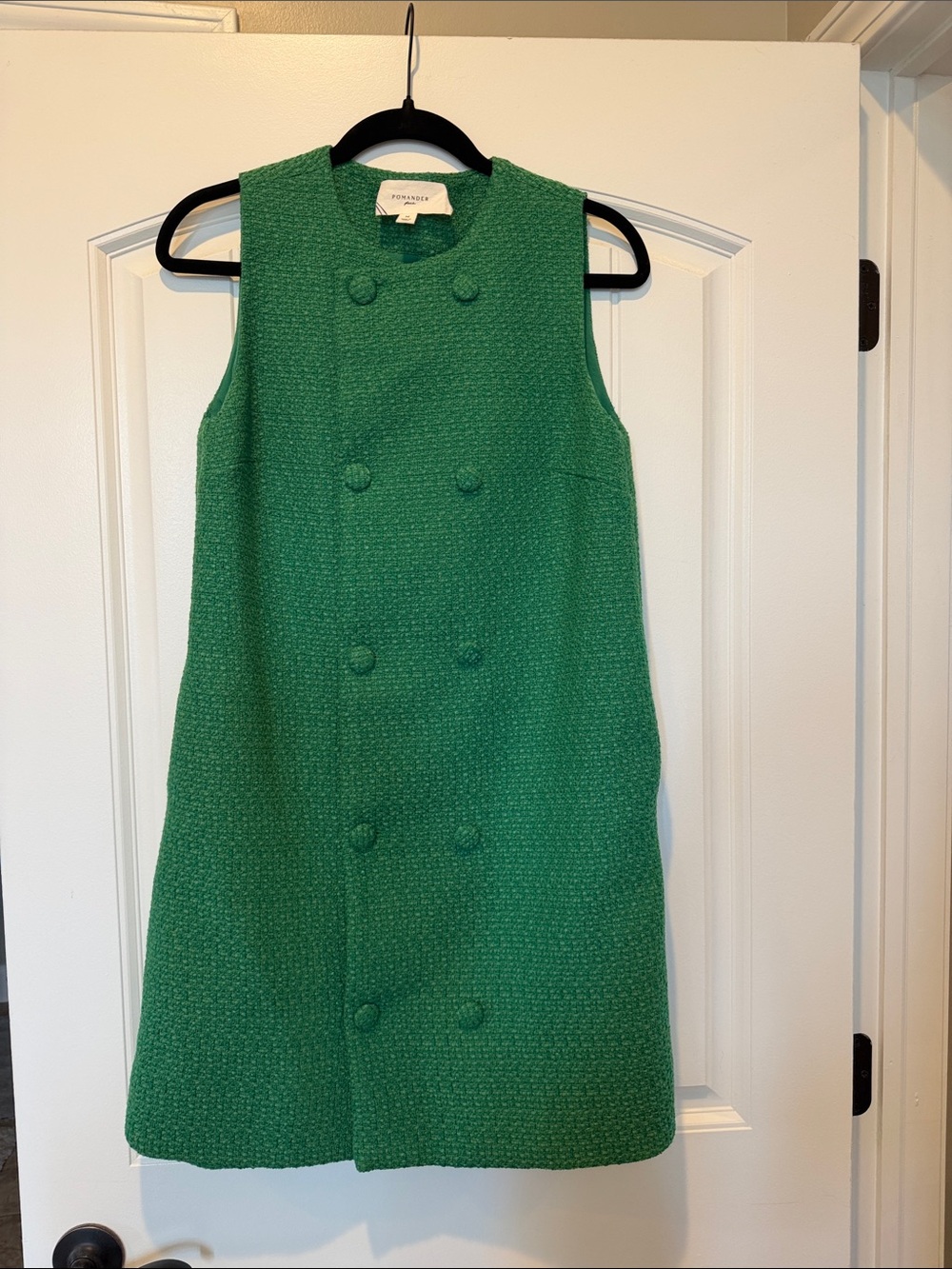 Tuckernuck Green Textured Shift Dress by Pomander Place